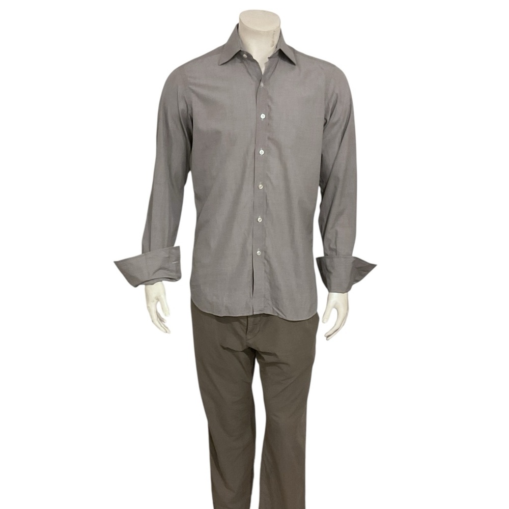 Turnbull & Asser Gray Dress Shirt